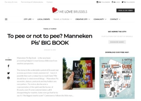 Article We Love Brussels